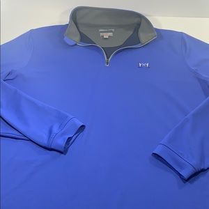 Peter Millar 1/4 Zip Element E4 wicking pullover L